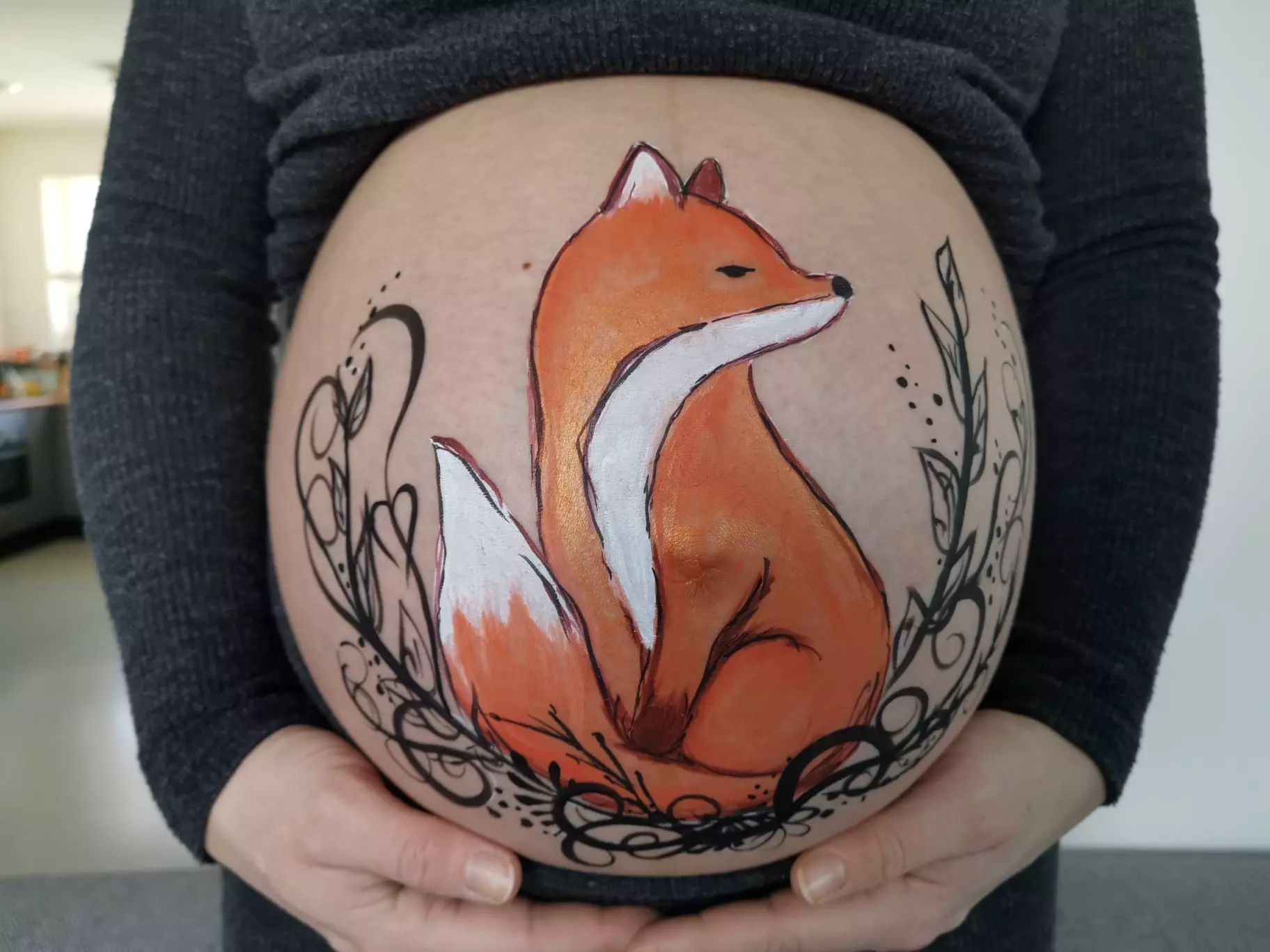 Bellypaint, leuk om te krijgen en om weg te geven!